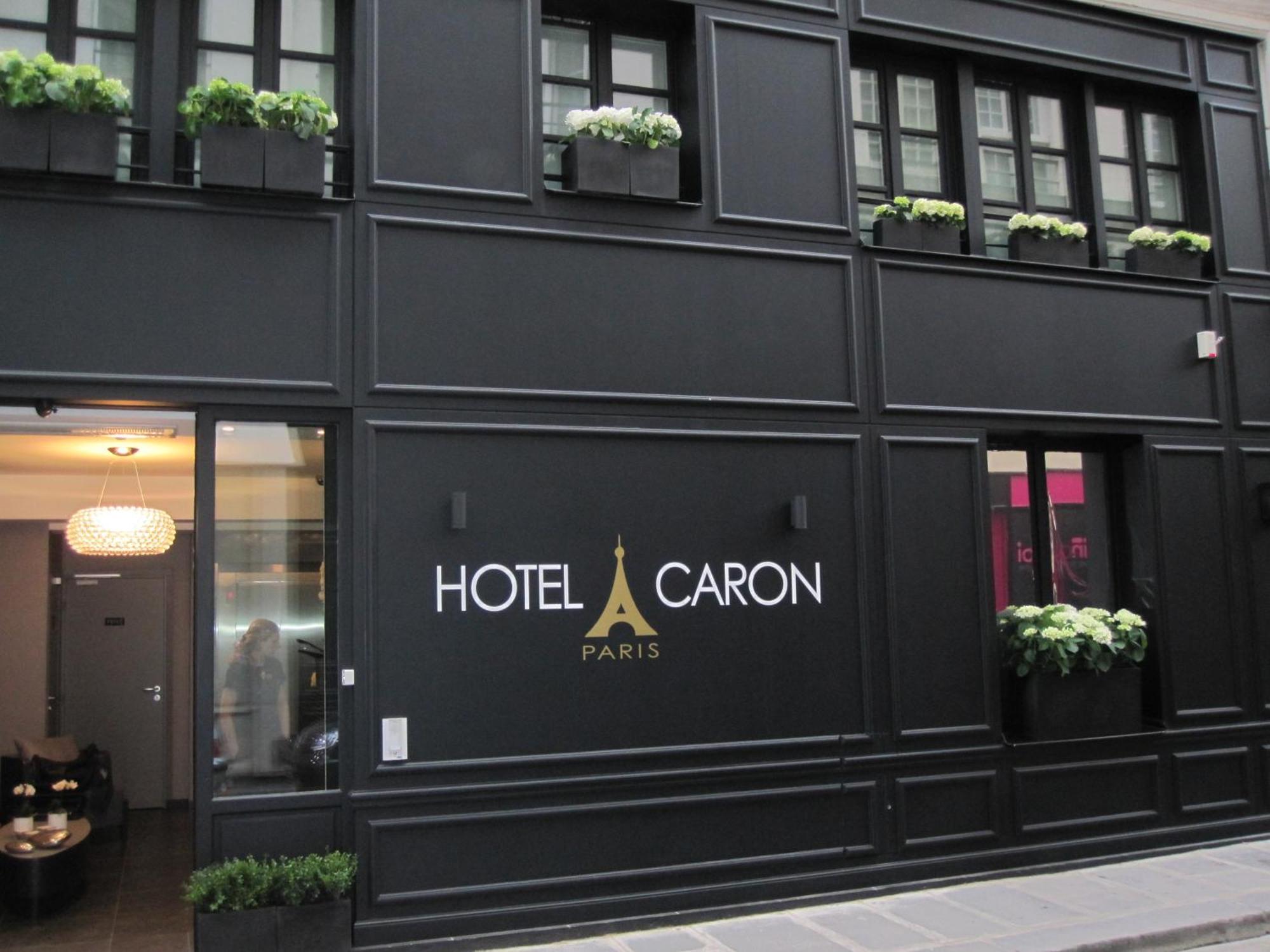 Hotel Caron Le Marais Paris Exteriör bild